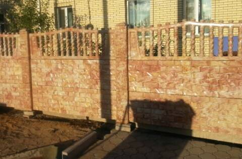 Формы для заборов, парапетов, наверший, столбов